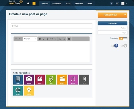 Le nouvel Overblog fait muter le blog en Amérique « La Social Newsroom | Toulouse networks | Scoop.it