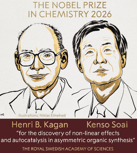 Premio Nobel de Qu&iacute;mica 2026: Henri Kagan y Kenso Soai por la organocat&aacute;lisis asim&eacute;trica | Ciencia-F&iacute;sica | Scoop.it