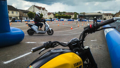 Les ados apprennent à conduire motos et trottinettes sur la piste d'apprentissage des CRS à Lure | Regards croisés sur la transition écologique | Scoop.it