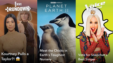 Snapchat Shows: Inside the Plan to Reimagine TV for the Mobile Era | AVIA OTT NEWSLETTER | Scoop.it