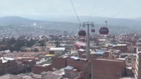 Bolivie : le plus long téléphérique du monde est à La Paz - RFI | Transports par cable - tram aérien | Scoop.it