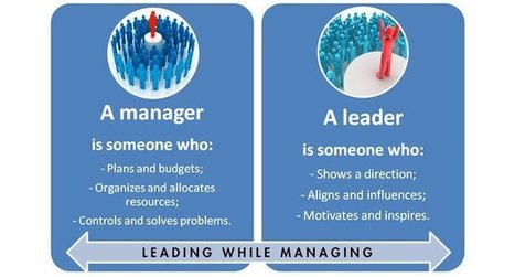 Is Managing the same as Leading? Leadership Styles…… by @Migue_Moline | #HR #RRHH Making love and making personal #branding #leadership | Scoop.it