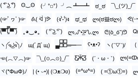 Emotes. Tous les émoticônes sur une seule et même page ( ͡° ͜ʖ ͡°) – | TICE et langues | Scoop.it