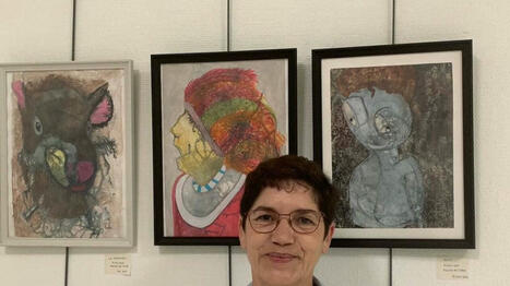 Nantes. Teresa, habitante des Dervallières, est une artiste intuitive | L'actualité des quartiers politique de la ville de Bretagne et Pays de la Loire | Scoop.it