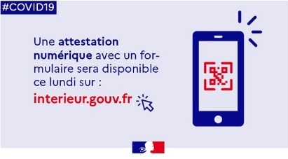 Une attestation de déplacement dérogatoire disponible sur smartphone à partir du 6 avril | Vallées d'Aure & Louron - Pyrénées | Scoop.it
