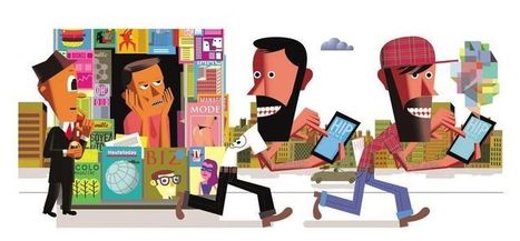 En hipster dans le texte | Les m&eacute;dias face &agrave; leur destin | Scoop.it