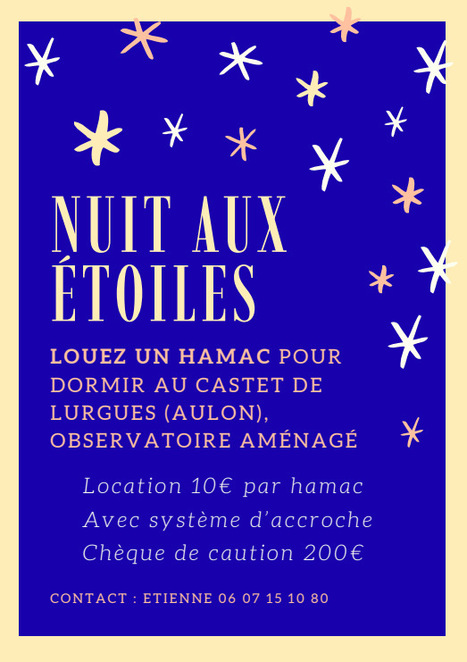 Aulon : nuit aux &eacute;toiles au Castet de Lurgues | Vall&eacute;es d'Aure & Louron - Pyr&eacute;n&eacute;es | Scoop.it