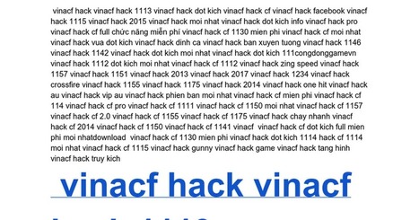 hack vinacf 1113