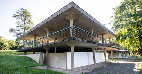 Franche-Comt&eacute; . Le &laquo;&nbsp;brutalisme aquatique&nbsp;&raquo; de la piscine Ren&eacute;-Donz&eacute; &agrave; Montb&eacute;liard | Revue de presse | L'habitat & son environnement dans le Doubs : Architecture. Urbanisme. Environnement. Paysage. Logement | Scoop.it