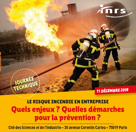 Le risque incendie en entreprise, journée organisé par l’INRS | Prévention du risque chimique | Scoop.it