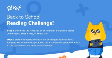 Rivet's 2019 Back-to-School Reading Challenge  | Education 2.0 & 3.0 | Scoop.it