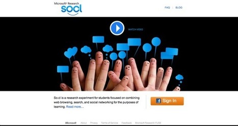 So.cl, la nueva red social de Microsoft para estudiantes | #REDXXI | Scoop.it