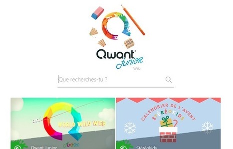 Internet: Qwant lance un moteur de recherche destiné aux enfants | 20 Minutes | -thécaires | Espace jeunesse | Scoop.it