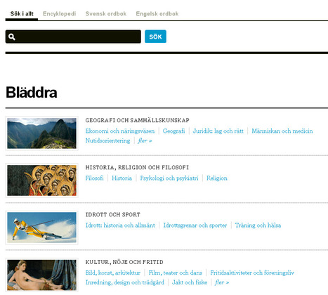 Bläddra | Nationalencyklopedin | 1Uutiset - Lukemisen tähden | Scoop.it
