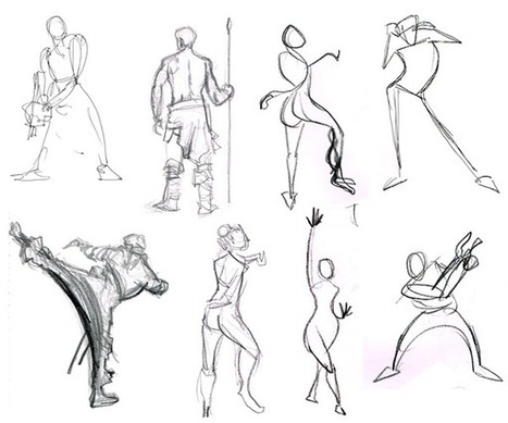 Animator Island » Defining the Art: Gesture Drawing | Drawing References and Resources | Scoop.it