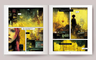 "Il m'a fallu 6&nbsp;mois pour r&eacute;aliser les planches de ma bande dessin&eacute;e avec Midjourney" | Digital Creativity | Scoop.it