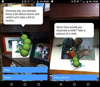 Using augmented reality to learn nouns and verbs | Creative teaching and learning | Scoop.it