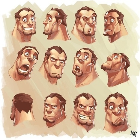 Cartoon Character Facial Expression Guide | Dra...