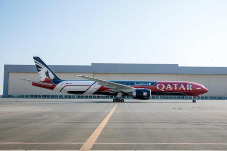 Qatar Airways dévoile son Boeing 777 Formule 1 au Grand Prix du Qatar | AERONAUTIQUE NEWS - AEROSPACE POINTOFVIEW - AVIONS - AIRCRAFT | Scoop.it