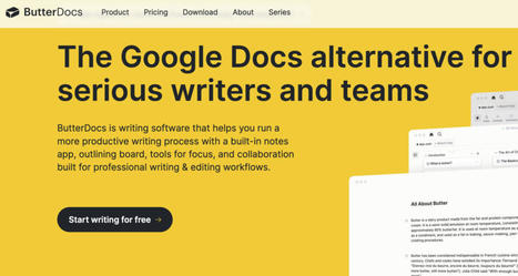ButterDocs. Alternative à Google Docs pour l'écriture collaborative | La boîte à OuTICE | Scoop.it