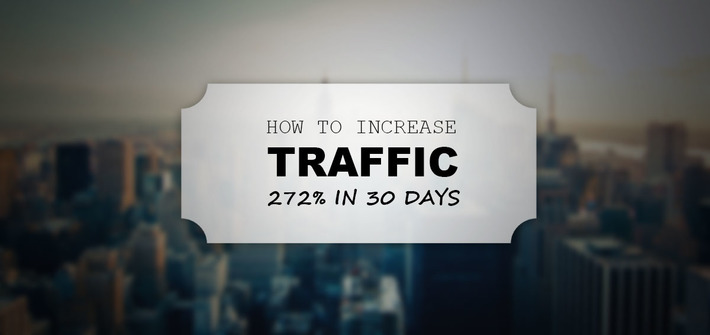 Content Marketing Case Study: How To Increase Traffic 272% In 30 Days (Without Spending A Penny) | Readin', 'Ritin', and (Publishing) 'Rithmetic | Scoop.it