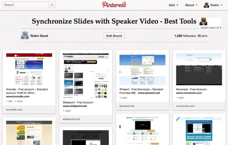 Synchronize Presentation Slides with Speaker Video from an Event - The 10 Best Tools | Presentation Tools | Scoop.it