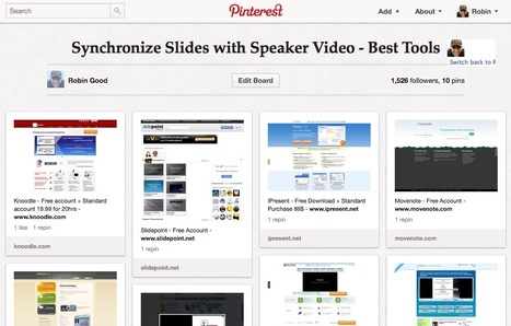 Synchronize Presentation Slides with Speaker Video from an Event - The 10 Best Tools | Public Relations & Social Marketing Insight | Scoop.it