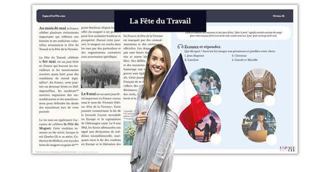 Le 1 mai - La f&ecirc;te du travail (B1) | FLE C&Ocirc;T&Eacute; COURS | Scoop.it