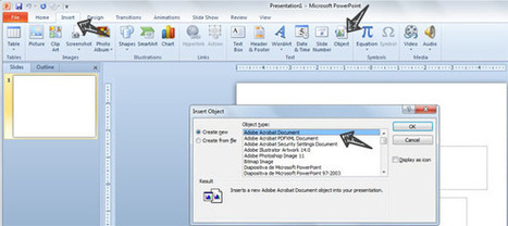 Insert PDF into PowerPoint presentation | PowerPoint Presentation | PowerPoint presentations and PPT templates | Scoop.it