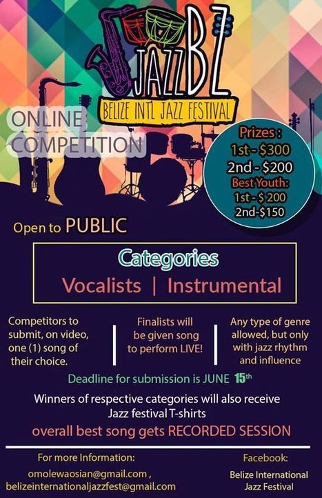 Belize Jazz Festival Online Competition | Cayo Scoop!  The Ecology of Cayo Culture | Scoop.it
