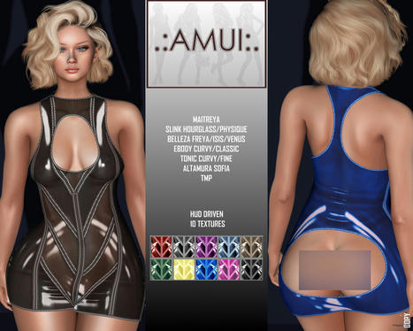 Karina Dress July 2022 Group Gift by AMUI | Teleport Hub - Second Life Freebies | Second Life Freebies | Scoop.it