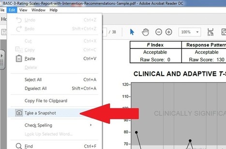 How to Copy Graphs from Computer Scored Assessments into Reports #schoolsocialwork | Data Management for SEL | Scoop.it