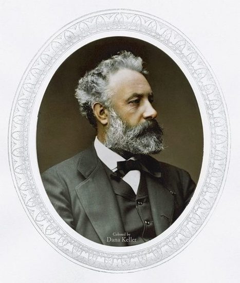 Photo couleur : Jules Verne vers 1880 | Jules Verne News | Scoop.it