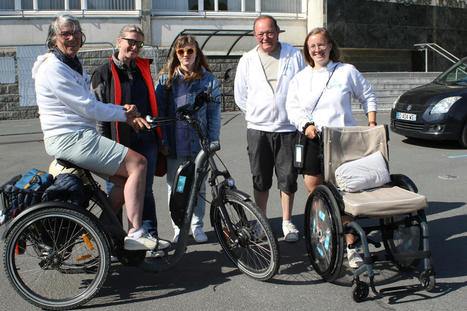 Malade, Caroline traverse la France en tricycle pour promouvoir les soins palliatifs | La Presse de la Manche | Dépendance et fin de vie | Scoop.it