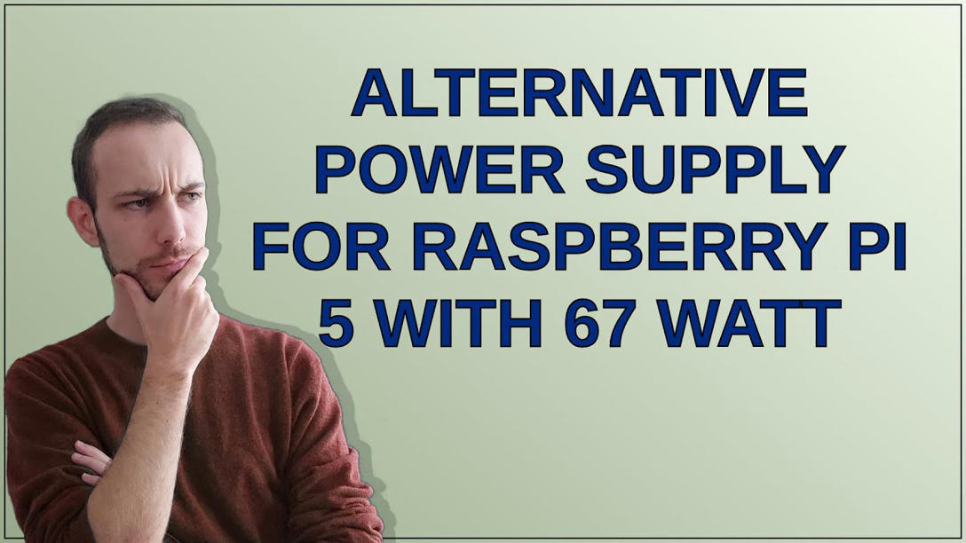 Raspberrypi: Alternative Power Supply for Raspb...