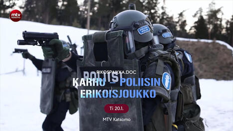 Poliisin erikoisjoukko Karhun pomo Rikospaikan dokumentissa: "Juonikkuus on yksi meid&auml;n ase" | 1Uutiset - Lukemisen t&auml;hden | Scoop.it