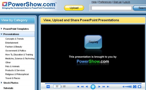 PowerShow: PowerPoint presentations - view and share | Digital Presentations in Education | Scoop.it