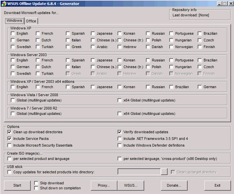 fluxmark: Logiciel gratuit : Mise &agrave; jour de Windows et Microsoft Office sans connexion Internet Licence gratuite pour Windows 7 , Vista , Xp , Server 2003 , Server 2008 , Office 2003 2007 2010 , 32... | Logiciel Gratuit Licence Gratuite | Scoop.it