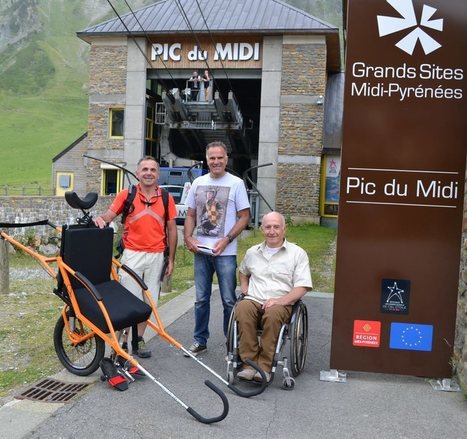 Pic du Midi : approcher  les 3.000 m en joëlette | Biodiversité | Scoop.it