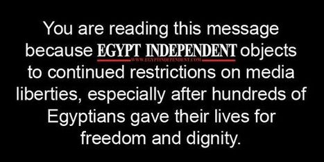 Egypte: "contre la tyrannie", des journaux ne paraissent pas | DocPresseESJ | Scoop.it