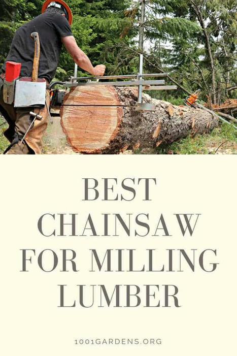 Best Chainsaw for Milling Lumber in 2022 | 1001 Gardens ideas ! | Scoop.it