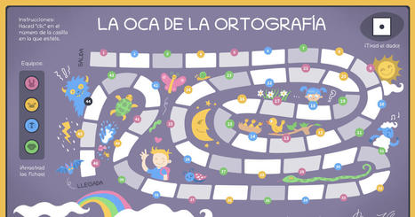 AYUDA PARA MAESTROS: La oca de la ortografía | Español para los más pequeños | Scoop.it