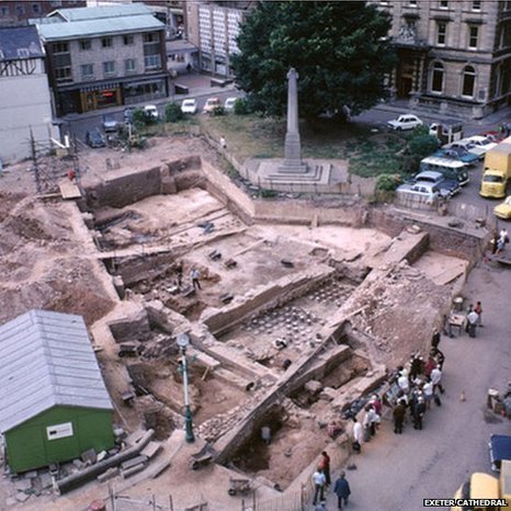 Exeter Roman Baths excavation plans | Archaeology News | Scoop.it