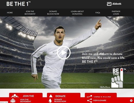 Don de sang : Abbott fait équipe avec la star du football Cristiano Ronaldo MyPharma Editions | L'Info Industrie & Politique de Santé | Digital Pharma news | Scoop.it