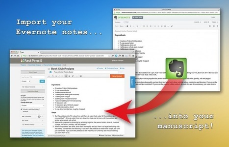 Evernote intègre l'outil d'autopublication de Fast Pencil | Evernote, gestion de l'information numérique | Scoop.it