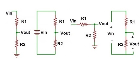 Divisor de tensión o de Voltaje con ejemplos  | tecno4 | Scoop.it