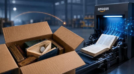 Un AirTag r&eacute;v&egrave;le qu'Amazon d&eacute;coupe des livres rares pour son IA | Accompagnement au changement | Scoop.it