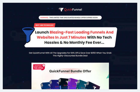 Create Proven-To-Convert Funnels & Websites In Just A Few Minutes In Any Niche | Online Marketing Tools | Scoop.it