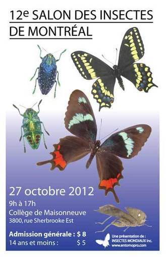 12e Salon des Insectes de Montréal | Entomopro | Variétés entomologiques | Scoop.it