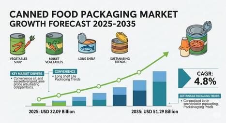 Global Canned Food Packaging Market to Reach USD 51.29 Billion by 2035, Driven by Convenience and Sustainability - Waste Management & Recycling News Today - EIN Presswire | Industry 411 - Waste Management | Scoop.it